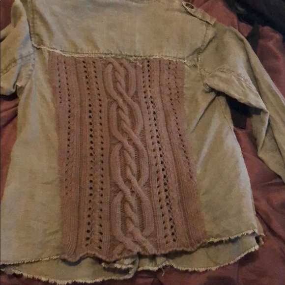 aeropostale green comfy jacket - Picture 2 of 2